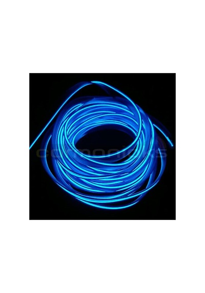 Ayrex Araç İçi Neon Aydınlatma Led Göğüs Torpido Ledi Neon İp Led Buz Mavi 2 Metre