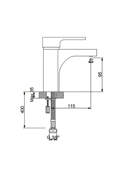 Master Lavabo Bataryası Krom