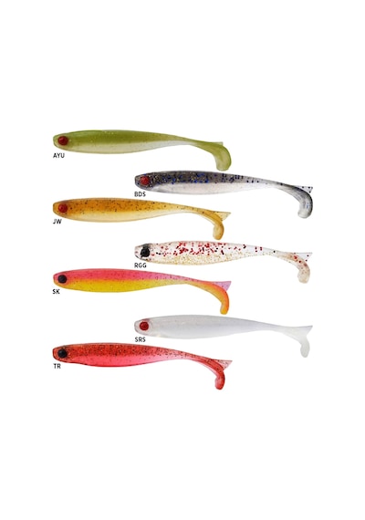 Mustad Mezashi Z-tail Minnow Yapay Balığı