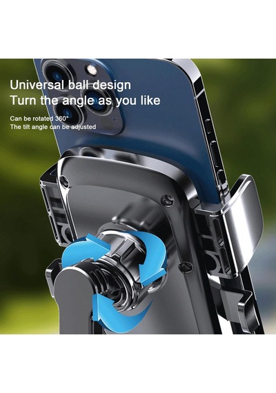 Mt64 Motosiklet Motor Telefon Tutucu Ayna Uyumlu Otomatik Kilitle