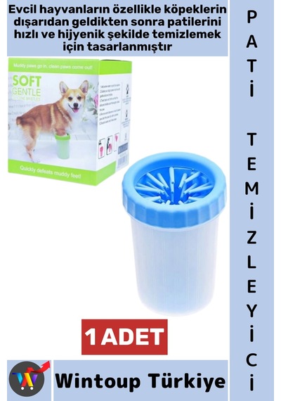Petbakım Evcil Hayvan Kedi Köpek Bakım Temizlik Masaj Etki Hijyenik Pati Yıkama Kir Temizleme Aleti