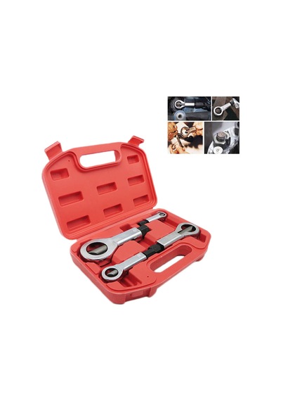 Yuvarlak Somun Çıkarma Aracı Seti - 9-27mm Somun İçin 4 Adet Kraker Çıkarıcı