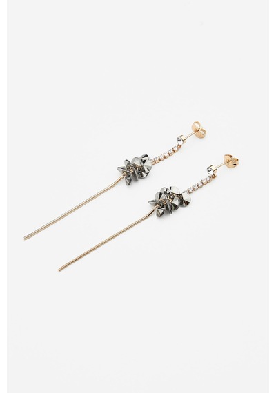 Sallantili Taşlı Küpe Gold 81069677