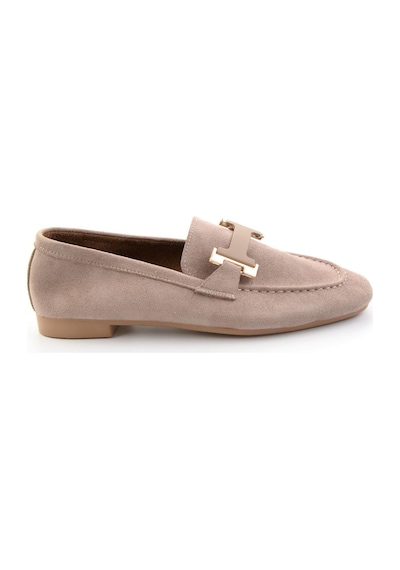 Bambi Toprak Kadın Loafer Ayakkabı K01688012272 Toprak