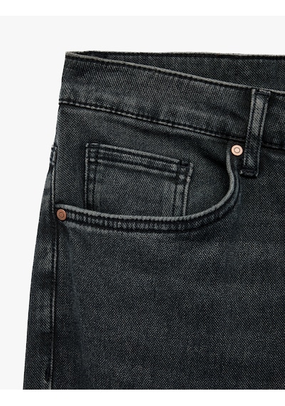 Koton Normal Bel Pamuklu Straight Fit Jean Pantolon - Mark Jean İndigo Stone 7wam40030nd İndigo - Taş Koton Normal Bel Pamuklu Straight Fit Jean Pantolon - Mark Jean İndigo Stone 7wam40030nd İndigo - Taş