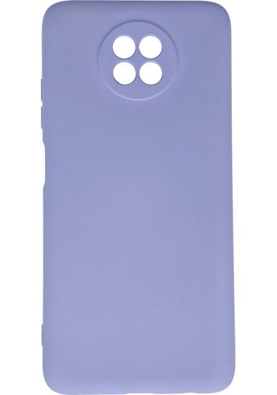 Newface Xiaomi Redmi Note 9 5g Kılıf Nano İçi Kadife Silikon Semeglbl - 49 - Lila