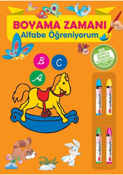 Boyama Zamanı: Alfabe Öğreniyorum - Grsy-590017