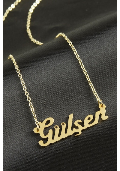 Gülşen - 521 - İsimli - Csmo-tex - Kolye -sarı altın