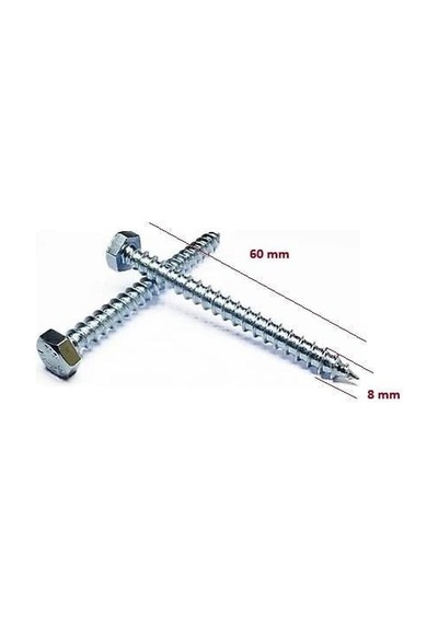 Trifon Vida Altı Köşe 8 60 10 Adet