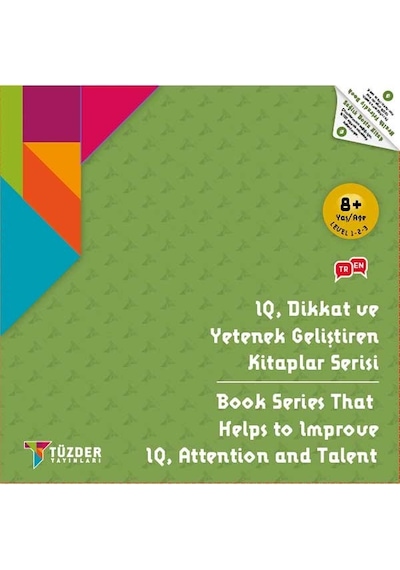 9'Lu Set 8+ Yaş / Iq Dikkat Ve Yetenek Geliştiren Kitaplar Serisi