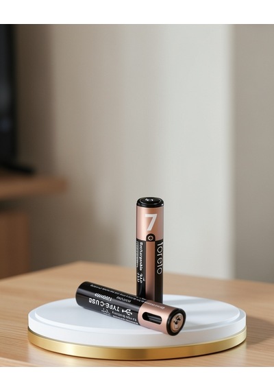Usb Şarjlı Aaa Boyutunda Pil, Kompakt Tasarım, Geniş Uyumluluk