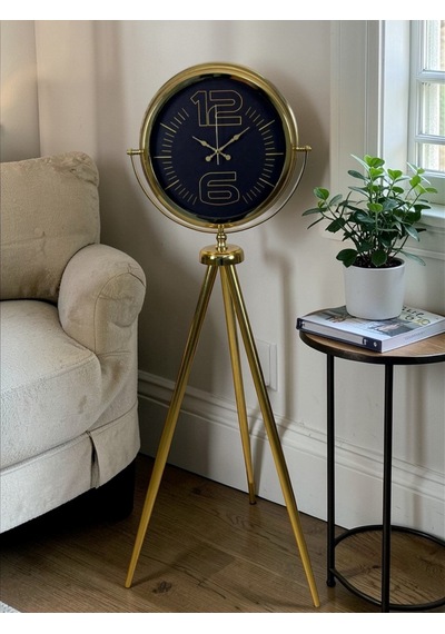 Büro Ev Ofis Hediyesi İçin Golden Majestic Tripod Ayaklı Saati Diğer
