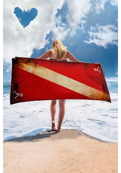 Dive Flag Towel