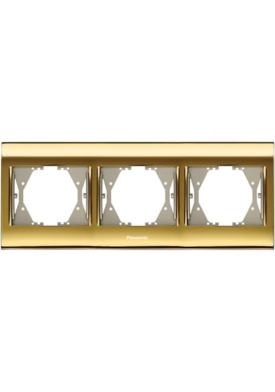 Viko Panasonic Thea Gold Dore Üçlü Çerçeve