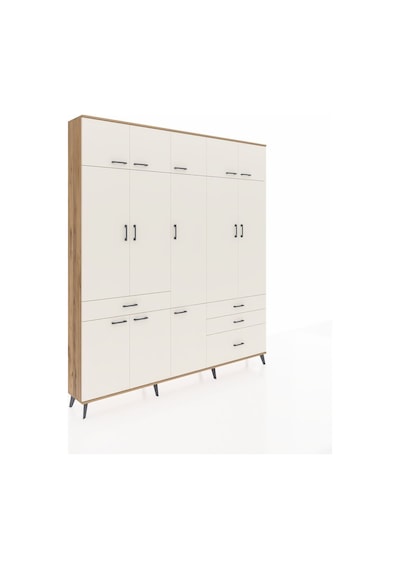 Arges Dolap 8 Raflı 4 Çekmeceli 3 Askılı 220x30x243 Çam-aytaşı/aytaşı Aytası/aytası Arges Dolap 8 Raflı 4 Çekmeceli 3 Askılı 220x30x243 Çam-aytaşı/aytaşı Aytası/aytası