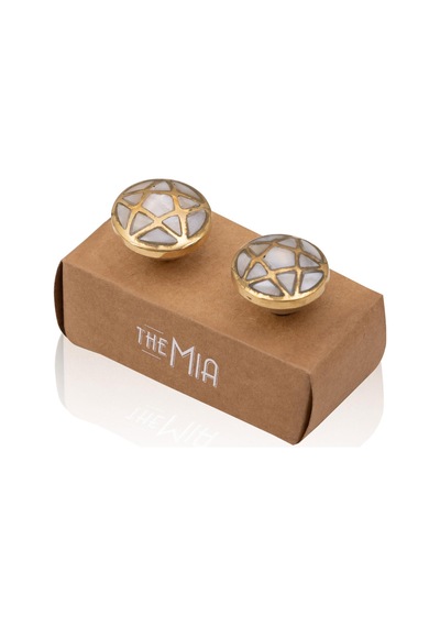 The Mia Pirinç Çekmece Ve Dolap Kulbu 2li Set Klp19 Çok Renkli