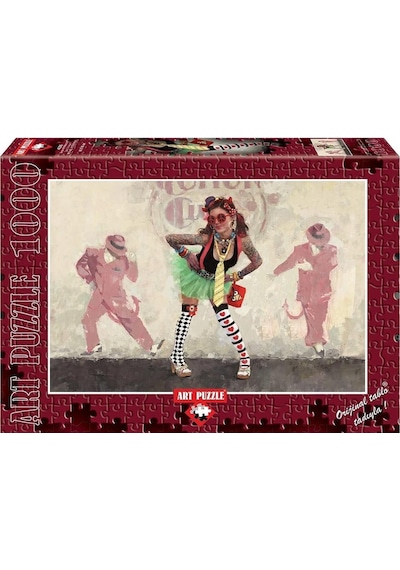 4355 Art Puzzle Şeytan Mı? Melek Mi? 1000 Parça  Puzzle