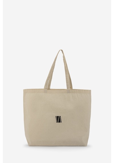 Valmenti Unisex Tekstil Siyah Bez Poşet Çanta 1223 Vlmnt-2 Bez Poset Ntrl Ktn/syh Yz