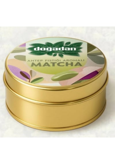 Doğadan Antep Fıstığı Aromalı Matcha Yeşil Çay Tozu 25 G