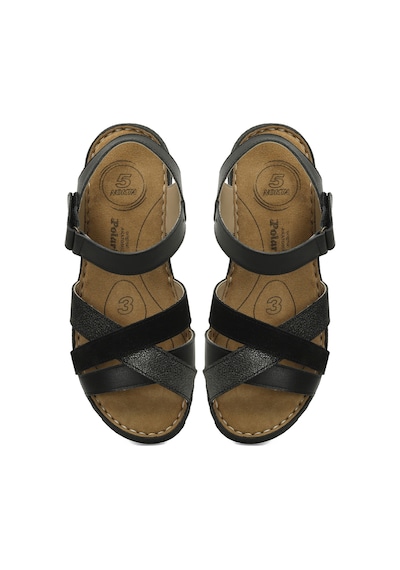 Polaris 105502.z5fx Siyah Kadın Comfort Sandalet 000000000101985270 Siyah Polaris 105502.z5fx Siyah Kadın Comfort Sandalet 000000000101985270 Siyah