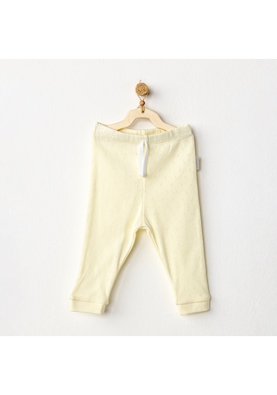 Andywawa Ac24707 Jacquard Bebek Pantolon Yellow 001
