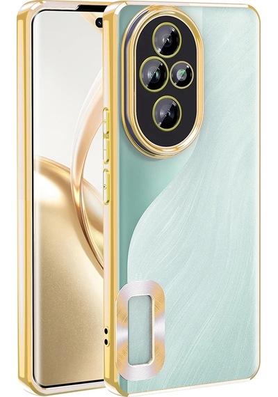 Honor 200 Kılıf Kamera Korumalı Logo Gösteren Zore Omega Kapak