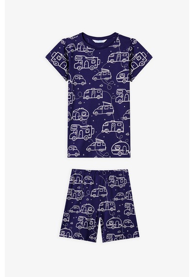 Penti Mint Yeşili Erkek Çocuk Adventure Await Pamuklu 2'li Pijama Takımı