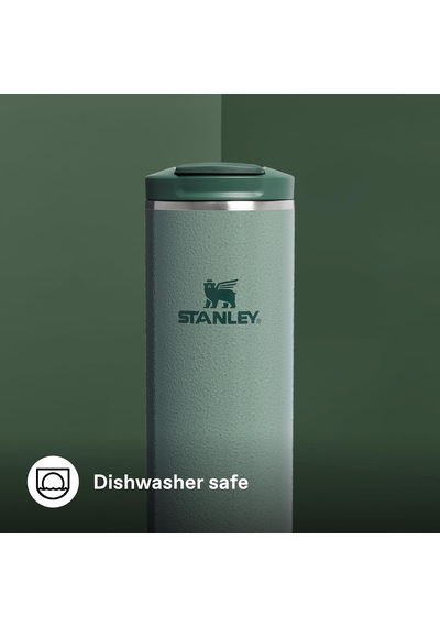 The Transit Fliptop Mug Termos 0.47 Litre - Yeşil Hammertone Green Paslanmaz Çelik Çok Renkli