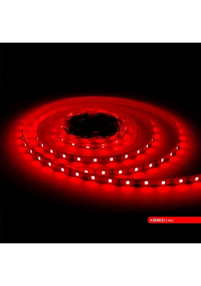 ACK Şerit LED 60 Led'li Kırmızı Işık 7W 5 Metre AS01-00804