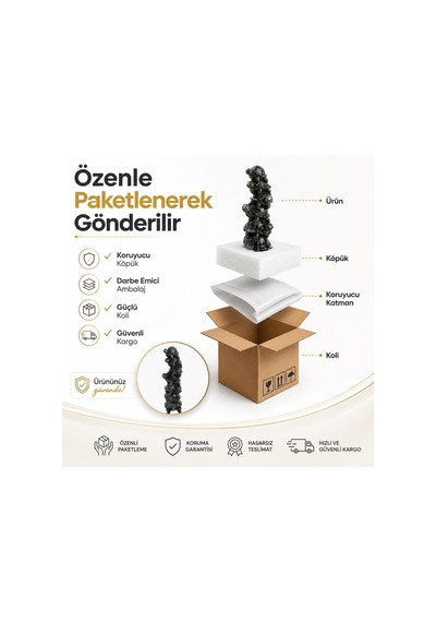 Lüks 7 Li Kaplumbağa Biblo 32 Cm Dekoratif Heykel Şans Feng Shui Ev Ofis Vitrin Hediyesi