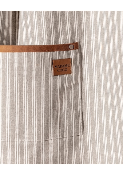 Madame Coco Juste Mutfak Önlüğü 1konlk0009 Mutfak Önlüğü-gri