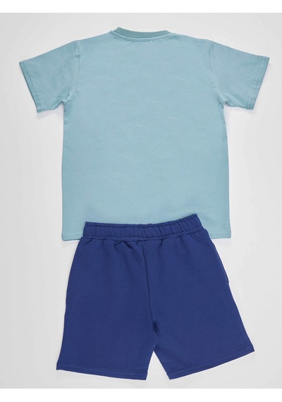 Denokids Mshb&g Tigers Erkek Çocuk T-shirt Şort Takım Çok Renkli