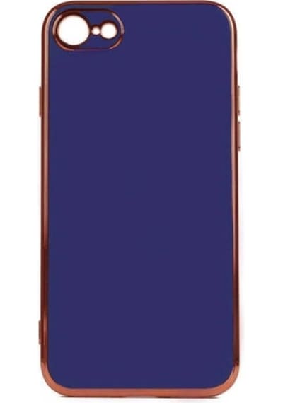 Apple Uyumlu iPhone Se 2020 Kılıf Zore Bark Kapak Lacivert