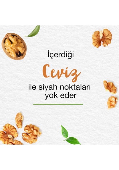 Tr Since 1930 Siyah Nokta Karşıtı Yüz Temizleyici Scrub, Peeling Etkili, Elma, Ceviz, Tüm Ciltler, 75 Ml