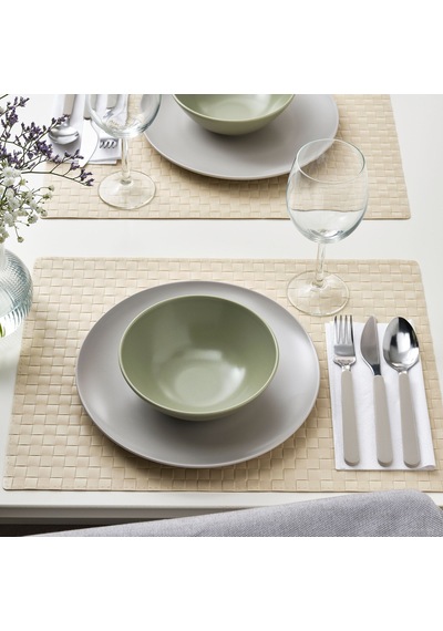 Ikea Färgklar Tabak Seti 26 Cm 4'lü Gri