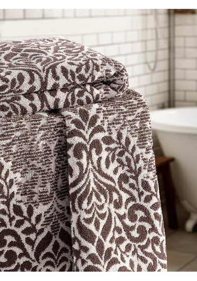 Jakarlı Havlu Set "karna Premium" Grande Havlu Seti 50x90 - 70x140 Cm A