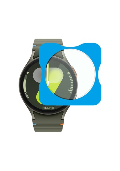 Novstrap Samsung Galaxy Uyumlu Watch 7 44mm İle Ekran Koruyucu 9h Temperli Cam Kolay Uygulama Aparat