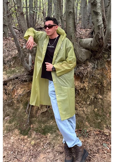 Mollycrush Unisex Su Rüzgar Geçirmez Katlanabilir Kapüşonlu Çıtçıt Düğmeli Eva Yeşil Yağmurluk Yeşil Mollycrush Unisex Su Rüzgar Geçirmez Katlanabilir Kapüşonlu Çıtçıt Düğmeli Eva Yeşil Yağmurluk Yeşil
