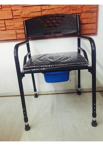 Kamp Wc Yükseklik Ayarlı Hasta Tuvalet Sandalyesi