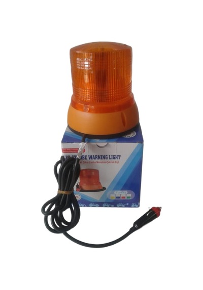 Tas 061 12-24 Volt Ledli Mıknatıslı Çakmak Soketli Galaxi Çakar Lamba