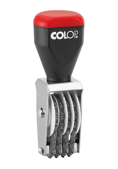 Colop 03004 Bandlı Numaratör - 3 MM/4 Haneli