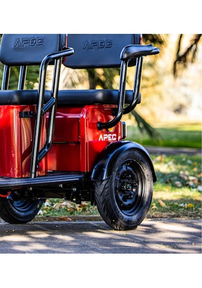 Apec Apm5 Elektrikli Moped Kırmızı