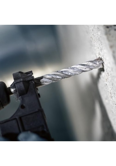 Ayrex 1x Pro Sds Plus-5x Kırıcı Delici Delme Ucu Donatılı Beton, Beton, Ø 10,00 Mm, Professional Aksesuar Kırıc