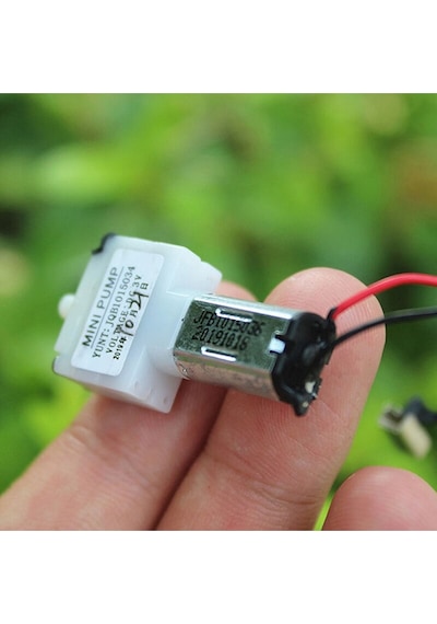 Micro Hava Pompası 3v 30kpa 0.3l/dakika Sessiz Mini Akvaryum Medikal Hava Tankı Gaz Oksijen Motor