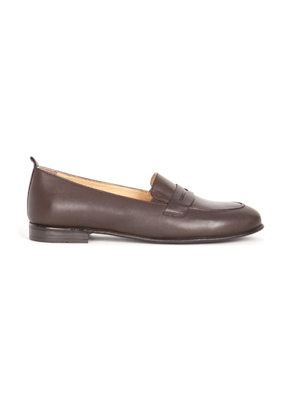 Dericlub Kadın Gerçek Deri Loafer Br 04037 Kahverengi