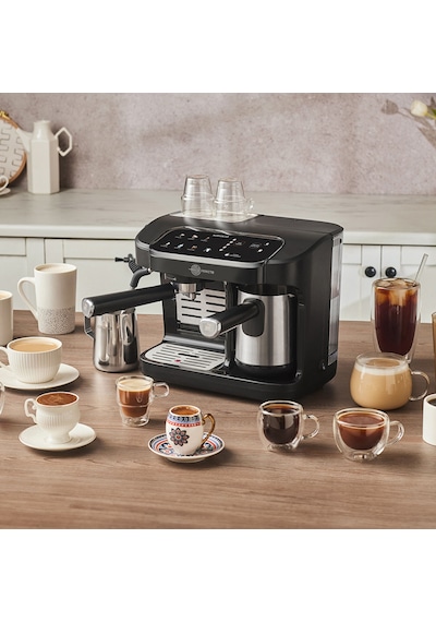 Karaca Hatır Perfetto Dijital Ve Dokunmatik Ekranlı Espresso Ve Türk Kahve Makinesi