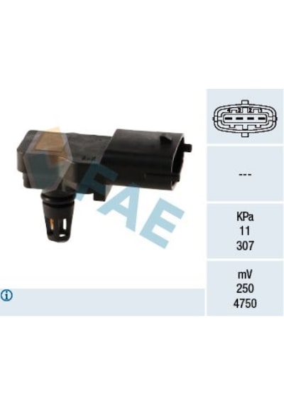 FAE 15036 EMME MANIFOLT VAKUM SENSÖRÜ MAP 4 FISLI ASTRA G H CORSA