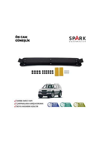 Opel Frontera 1998-2004 Yıl Aralığı Uyumlu Ön Cam Güneşliği