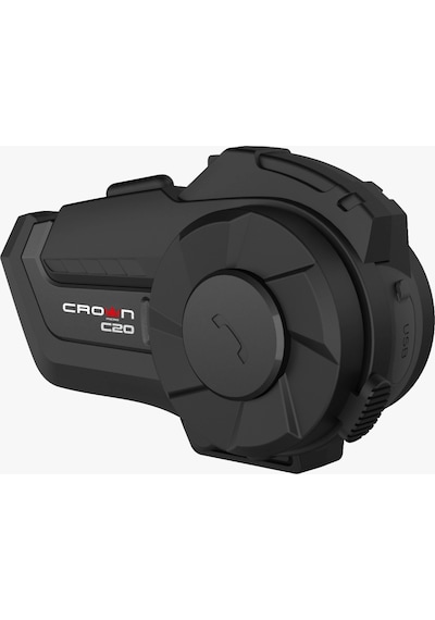 Crown Mıcro C20 Motosiklet Kask Bluetooth İnterkom Seti