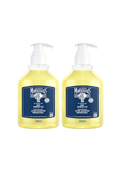 Le Petit Marseillais Saf Sıvı Sabun 500 ML x 2